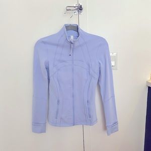 Periwinkle fitted Lululemon jacket